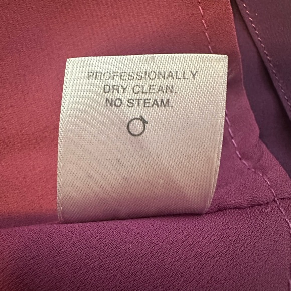 Gorgeous Ann Taylor Deep Purple Cowl Neck Blouse - Picture 9 of 9